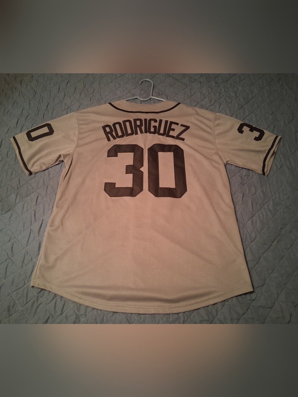 Benny "The Jet" Rodriguez #30 "The Sandlot" MLB Jersey. Sz XL - Picture 2 of 4